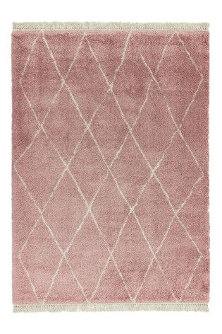 Pink Rugs Bedroom, Soft Rug Pink Cucal, Asiatic Rugs, Pink Rug Square, Pink Rug Uk, Pink Rug With Fringe, Cottage Layout, Rugs Pink, Pink Rugs