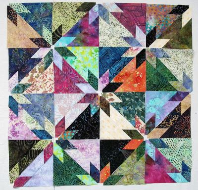 Exuberant Color : 3 ways to make Hunter Star quilts.........