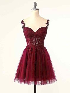 Find the prettiest homecoming dresses that will have everyone in awe! Soft colors, stunning designs! 💖✨ Dark Red Hoco Dress Short, Maroon Hoco Dress, Dark Red Hoco Dress, Tangled Hoco, Fall Homecoming Dresses, Red Hoco Dress Short, Corset Dress Short, Hoco Dress Short, Red Hoco Dress