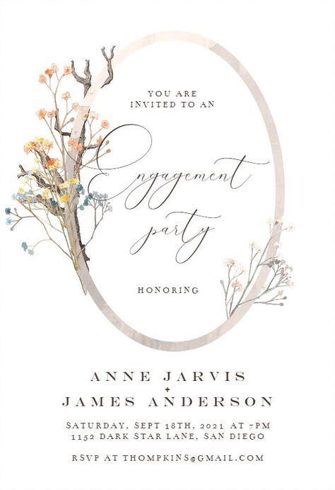 Engagement Invitation Design, Engagement Invitation Card Design, Engagement Card Design, Invitations Engagement, Engagement Invitation Cards, Engagement Invitation Template, Greetings Island, Party Invite Design, Wedding Gift Tags