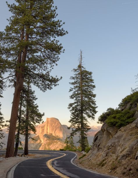 Scenery Paintings, Horse Aesthetic, California National Parks, Winding Road, Country Side, National Parks Trip, Beautiful Sights, Yosemite National, Yosemite National Park