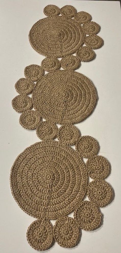 Jute rug runner