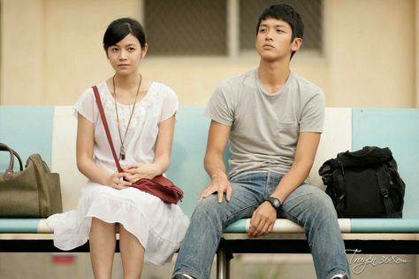 Michelle Chen, The Apple Of My Eye, Apple Of My Eye, White Undershirt, Movie Tv, Drama, Couple Photos, Film, Mens Tops