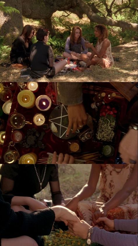 Witches Coven Aesthetic, Witch Life Aesthetic, Witchy Aunt Aesthetic, The Craft Photoshoot, 90s Witch Aesthetic Wallpaper, Witchy Sleepover, Witchy Summer Aesthetic, Teenage Witch Aesthetic, The Craft Movie Aesthetic