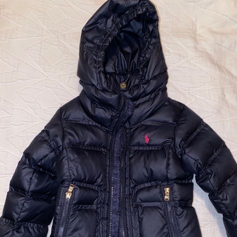 Ralph Lauren Girls Winter Jacket. Size 2t. Navy Blue. Basically Brand New. Never Been Worn - Excellent Condition. Winter Coat Inspiration, Ralph Lauren Coat, Girls Winter Jackets, Ralph Lauren Jacket, Ralph Lauren Blue, Blue Outfit, Ski Jacket, Winter Coat, Winter Outfits