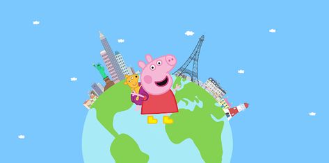 In this new interactive adventure, Peppa Pig fans can explore Italy, Germany, Spain, Hollywood and more!Outright Games has unveiled the brand-new trailer for Peppa Pig: World Adventures, which offers a first look at gameplay for Peppa Pig’s newest video game!In this new interactive adventure, PEPPA PIG fans can explore Italy, Germany, Spain, Hollywood and more to complete quests and collect postcards on their travels. They can fly to Australia and explore the ocean in a submarine, ride in an ico Peppa Pig World, Pig Character, Explore Italy, New Video Games, New Trailers, Mobile Game, Peppa Pig, Submarine, The Well