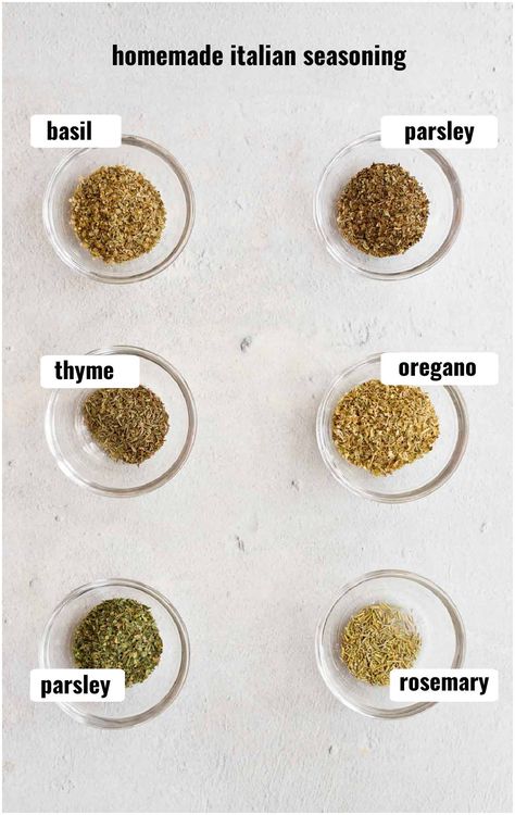 A homemade italian seasoning is easy to assemble and brings Italian flavors to any dish. Home Made Italian Seasoning Recipe, How To Make Italian Seasoning, Italian Seasoning Recipe, Chicken Seasoning Recipes, Harvest Ideas, Homemade Italian Seasoning, Best Spaghetti Sauce, Pasta Sauce Homemade, Spice Mix Recipes