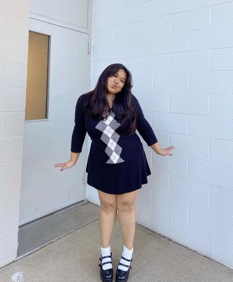 Plus Size Uniform Outfit, Bookworm Aesthetic Outfit Plus Size, Plus Size Croquette, Twee Aesthetic Outfit Plus Size, Plus Size Downtown Girl, Indie Aesthetic Plus Size, Plus Size Outfits Aesthetic, Neutral Aesthetic Outfits, Aesthetic Outfits Plus Size