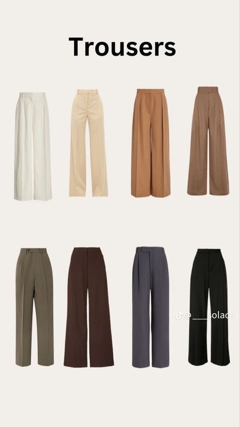 Lose Brown Pants Outfit, Small Business Owner Outfits, Capsule Formal Wardrobe, Basic Formal Outfits For Women, Business Casual Trouser Outfits, Summer Clothes Classy, Formal Capsule Wardrobe Work Outfits, Women Formal Trousers Design, Office Outfits Women Pants