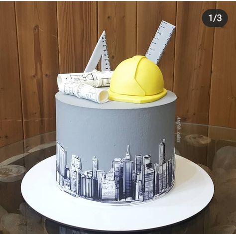 Architecture Cake, Construction Birthday Cake, Cake Designs For Boy, Cake For Boyfriend, Thematic Cake, Construction Cake, Bolo Minnie, Elegant Birthday Cakes, Funny Birthday Cakes