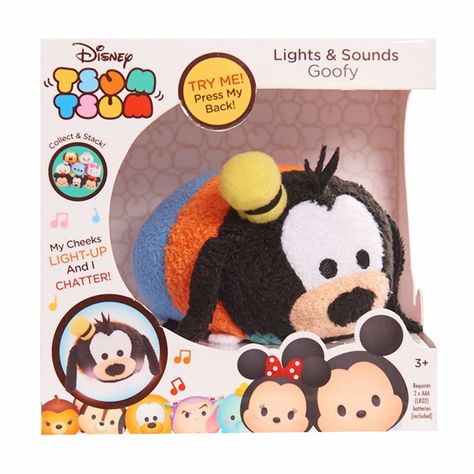 Disney Tsum Tsum Lights & Sounds Goofy Plush Only $6.12! Best Price! http://becomeacouponqueen.com/disney-tsum-tsum-lights-sounds-goofy-plush-only-6-12-best-price/ Goofy Disney, Cheap Toys, Disney Tsum Tsum, Disney Plush, Star Gift, Mickey Mouse And Friends, Tsum Tsum, Disney Toys, Mickey And Friends