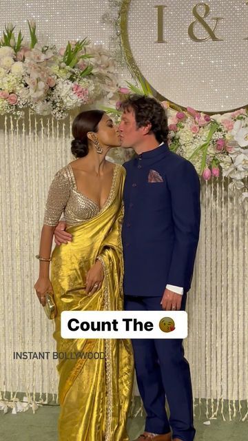 Instant Bollywood on Instagram: "The Most Adoring Couple on Red Carpet Always 😍 #shriyasaran #andreikoscheev" Bollywood Red Carpet, Sarees For Girls, Luck Quotes, Good Luck Quotes, January 13, Red Carpet, Carpet, Saree, Wardrobe