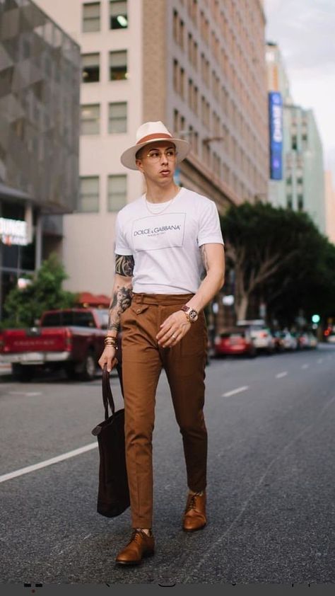 Fashion 23, Men's Summer Fashion, Pants Outfit Men, Fashion Funny, Black Men Fashion Swag, Mens Casual Outfits Summer, Tshirt For Men, Mens Casual Dress Outfits, Men Stylish Dress