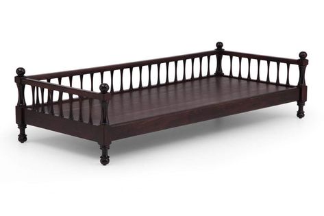 RoomsDelight Shesham Wood Diwan Cum Bed (Day Bed): Amazon.in: Home & Kitchen Traditional Colonial Living Room, Diwan Furniture, Colonial Living Rooms, House Plans Traditional, Colonial Living Room, Cheap Living Room Sets, Rustic Bedroom Furniture, Buy Living Room Furniture, Wooden Sofa Set Designs