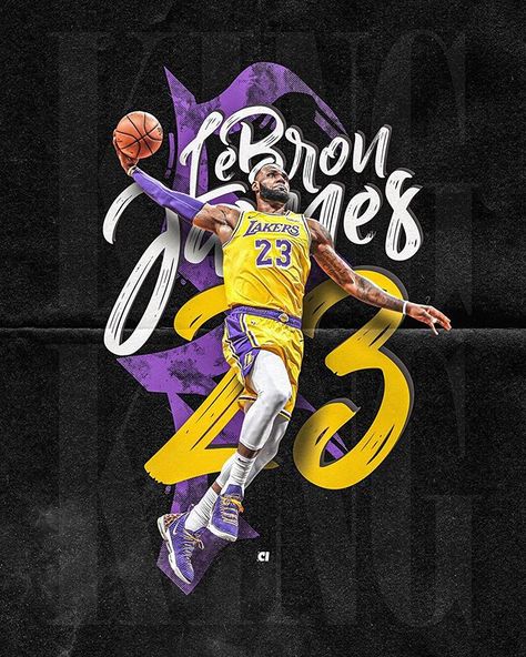 Lebron James Poster, Lebron James Lakers, Pink Basketball, King Lebron, Nba Art, Iconic Wallpaper, Sports Marketing, Sports Graphics, Graphics Inspiration