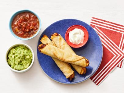 Air Fryer Chicken Taquitos, Chicken Taquitos Recipe, Taquitos Recipe, Chicken Taquitos, Gluten Free Chili, Food Network Magazine, Air Fryer Dinner Recipes, Ranch Chicken, Air Fryer Chicken