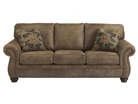 Larkinhurst Sofa, Queen Sofa Sleeper, Queen Memory Foam Mattress, Leather Sleeper Sofa, Faux Leather Sofa, Sofa Sleeper, Traditional Sofa, Rolled Arm Sofa, Leather Living Room Set