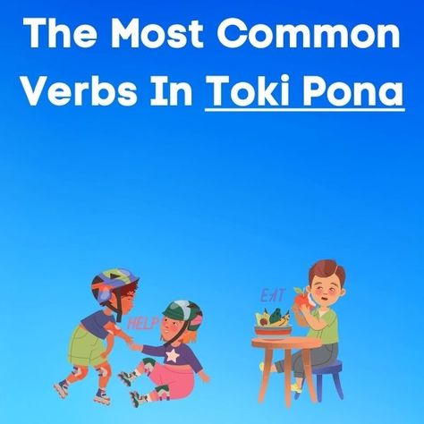 Toki Pona Language, Toki Pona, Verb Conjugation, Root Words, Language Learning, Good News, Quick Saves