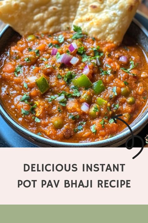 This delicious pav bhaji recipe is made in an Instant Pot and is full of flavor and spices. Learn how to make the BEST Instant Pot pav bhaji here. Curd Rice Recipe, Instant Pot Indian Recipes, Pav Bhaji Recipe, Instant Pot Indian, Pav Bhaji Masala, Vegan Indian Recipes, Bhaji Recipe, Freeze Greens, Pav Bhaji