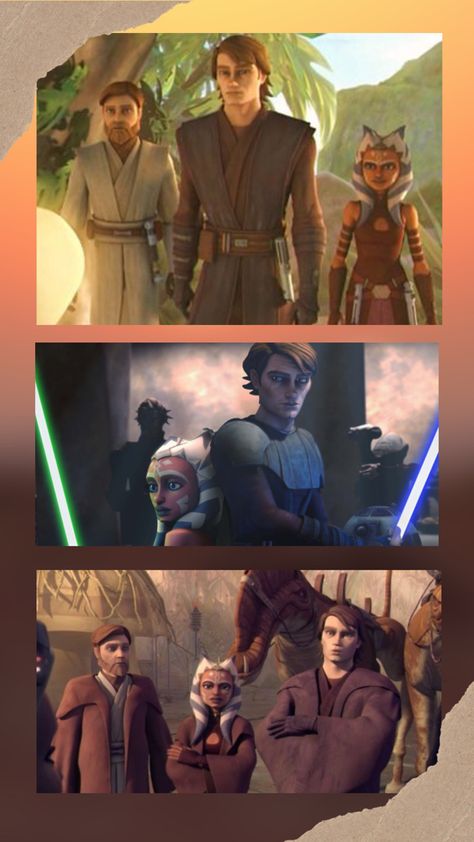 Anakin Ahsoka And Obi Wan, Obi Wan And Anakin Clone Wars, Anakin And Obi Wan Clone Wars, Ahsoka And Anakin Wallpaper, Anakin Obi Wan And Ahsoka, Ahsoka Anakin And Obi Wan, Star Wars Clone Wars Aesthetic, Anakin And Obi Wan Wallpaper, Anakin Obi Wan Ahsoka