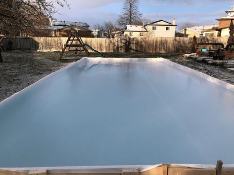 Ice Rink DIY projects I’ve been building an Outdoor Skating Rink in the backyard for about 5 years now! I love watching the kids get out and skate, or play a little hockey. Wondering how to build a real outdoor ice rink? Step 1 - Find a nice flat spot for your rink. It doesn't have to be perfect, but the more level the better. This will save you on water when you fill it up.Step 2 - Build a simple frame for your rink. This one is slightly smaller than the 20x40 tarp I use.*Level your… Outdoor Hockey Rink, Outdoor Ice Rink, Backyard Ice Rink, Backyard Rink, Outdoor Skating Rink, Outdoor Rink, Outdoor Skating, Dream Horse Barns, Build Yourself