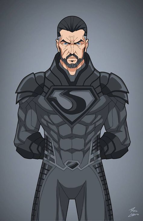 General Zod (Earth-27) commission by phil-cho on DeviantArt Earth 27, Phil Cho, General Zod, Superman Art, Comic Villains, Univers Dc, Dc Villains, Superhero Characters, Dc Comics Characters