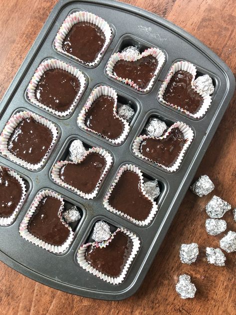 Pampered Chef Brownie Pan Recipes, Heart Brownies, Pampered Chef Brownie Pan, Valentines Baking, Mini Brownies, Brownie Pan, Pampered Chef Recipes, Valentines Day Food, Pan Recipes