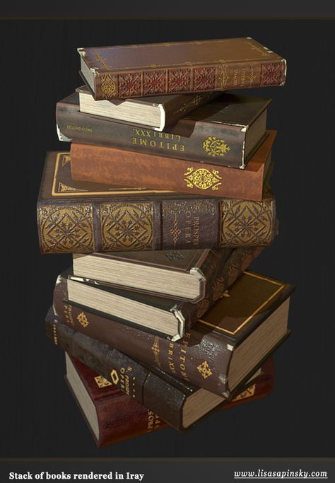 Books Concept Art, Book Concept Art, Antique Props, Antique Book Covers, Book Prop, Book Concept, Book 3d, Book Reference, Props Concept