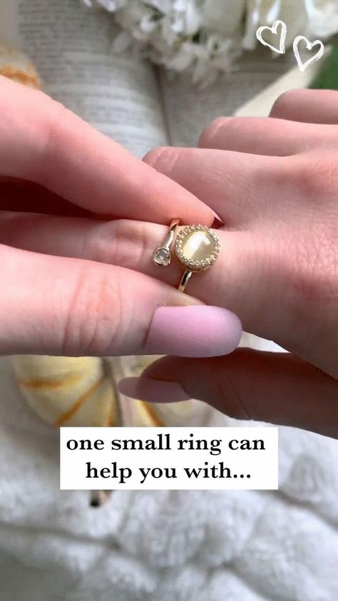 Stop Biting Your Nails, Spinning Rings, Worry Ring, Good Karma, Fidget Rings, Spinner Ring, Diy Crafts Jewelry, Spinner Rings, Small Rings