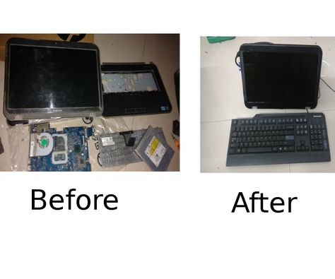 Reusing Old Laptop Parts to Build Cheap Portable System Old Laptop, Portable Pc, Mother Board, Raspberry Pie, Pc Repair, Mini Laptop, Laptop Parts, Mac Laptop, Laptop Stand