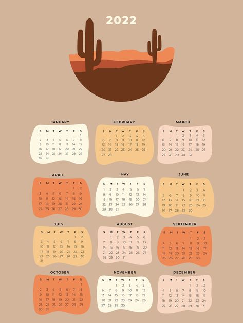 2022 Calendar Aesthetic, 2023 Calendar Aesthetic, Western Calendar, Bullet Journal Calendrier, Poster Calendar, December Wallpaper, Wallpaper Minimal, 2022 Wallpaper, Penanda Buku