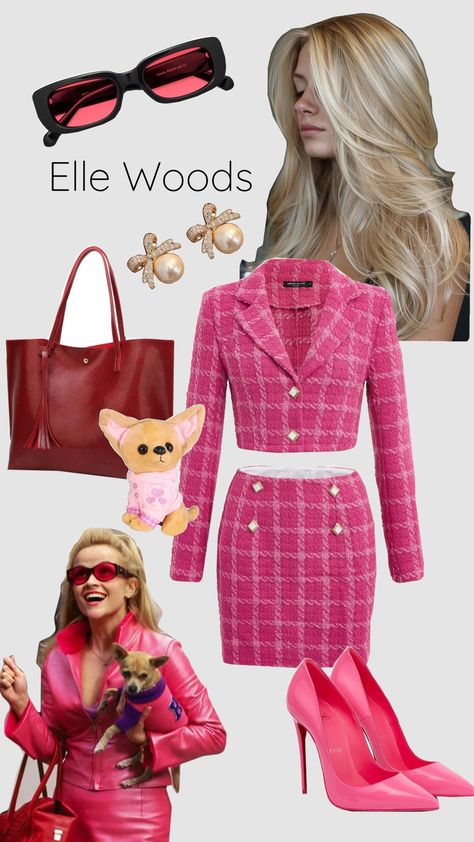 bend and snap #ellewoods #legallyblondeaesthetic #2000smovies #pink #favoritemovie #lawyer Legally Blonde Bend And Snap, Halloween Costumes Legally Blonde, Halloween Costumes Elle Woods, Legally Blonde Outfits Ideas, Legally Blonde Outfits Halloween, El Woods Legally Blonde Costume, Legally Blonde Outfits Inspiration, Elle Woods Style, Legally Blonde Costume Halloween