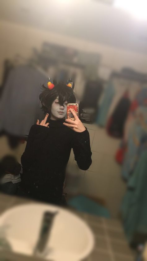 Karkat Vantas Cosplay, Karkat Cosplay, Karkat Vantas, Homestuck Cosplay, Cosplay Cosplay, Jojo Anime, Halloween Baby, Homestuck, Baby Halloween