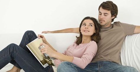 couple sitting on couch - Google Search Sitting On Couch, Pride Week, Never Judge, This Kind Of Love, Cuddle Time, People Figures, Sitting Poses, Body Reference Poses, People Sitting