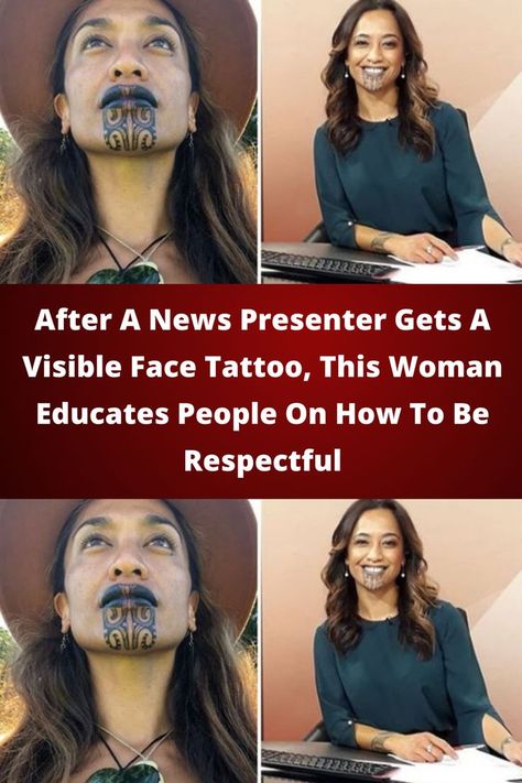 Maori Face Tattoo, Who Is A Mother, News Presenter, Facial Tattoos, Tattoo Girls, Face Tattoo, Dna Test, Top Pins, Viral Post