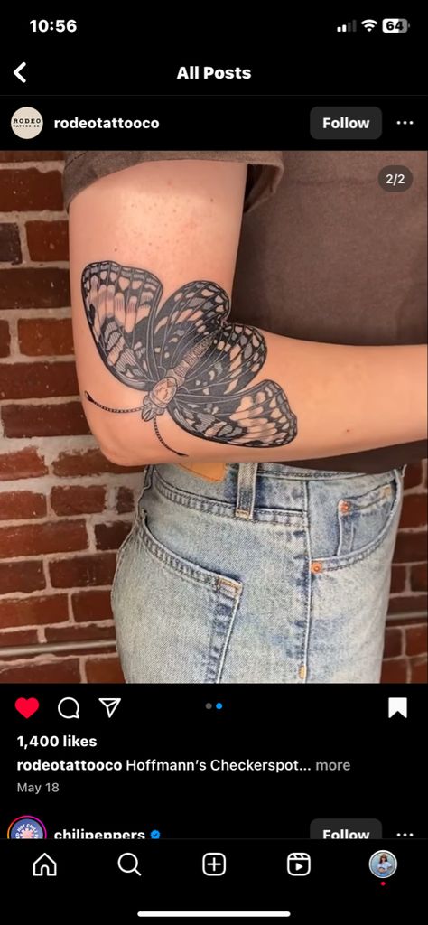 Elbow Tattoos, Moth Tattoo, I Tattoo, Moth, Tattoos