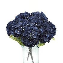 Summer Flower Arrangements, Hydrangea Blue, Fake Hydrangeas, Reception Table Decorations, Faux Hydrangea, Flower Artificial, Silk Hydrangeas, Artificial Hydrangeas, Hydrangea Flowers