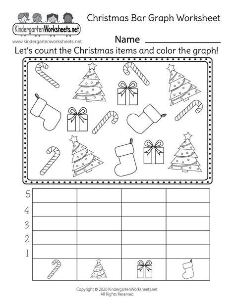 Easily print a free Christmas Bar Graph Worksheet directly from your web browser. Your kids can start using this kindergarten Christmas worksheet right away. Bar Graph Worksheet, Picture Graph Worksheets, Blank Bar Graph, Christmas Worksheets Kindergarten, Bar Graph Template, Graph Worksheet, Reading Graphs, Kindergarten Math Free, Kindergarten Math Worksheets Free