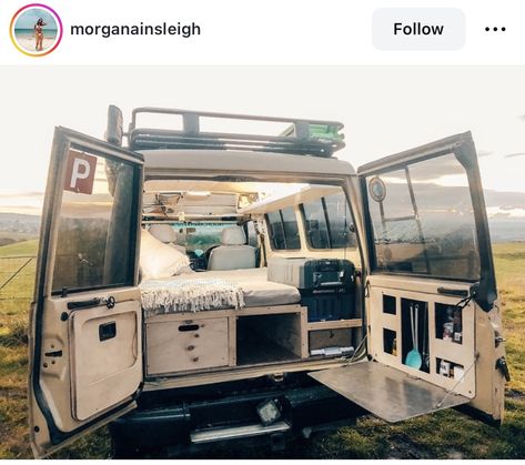 Troopy Landcruiser, Dry Cabin, Toyota Camper, Tiny House Camper, Van Life Diy, Small Space Design, Camper Conversion, Van Life, Land Cruiser