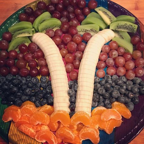 Beach Fruit Platter, Beach Fruit Tray, Wild One Fruit Tray, Beach Themed Fruit Tray, Luau Fruit Tray, Jungle Fruit Tray, Mermaid Fruit Tray, Safari Fruit Tray, Fruit Tray Party