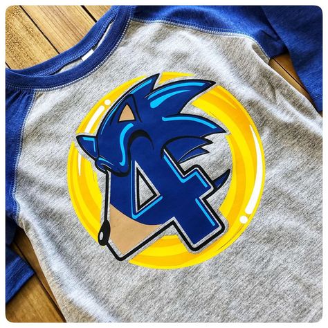 Sonic Birthday Shirt Ideas, Sonic Birthday Shirt, Sonic Birthday, Birthday Shirt, Shirt Ideas, Birthday Shirts, Birthday Ideas, Custom Shirts, Knowing You