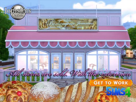 Episode Interactive Backgrounds, Casas The Sims 4, Building Concept, The Bakery, Sims 4 Build, Sims Community, Sims 4 Game, Electronic Art, Free Sites