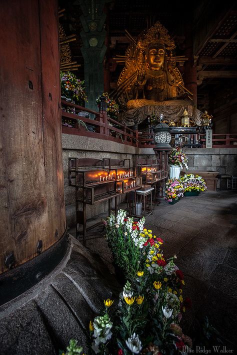 https://flic.kr/p/26y24iN | Todaiji temple Daibutsu-den | @Nara Japan Japan Temple Aesthetic, Swarnagiri Temple, Daigo-ji Temple, Yokokuraji Temple, Todaiji Temple, Nara Japan, Japan Temple, East Asia, Nara