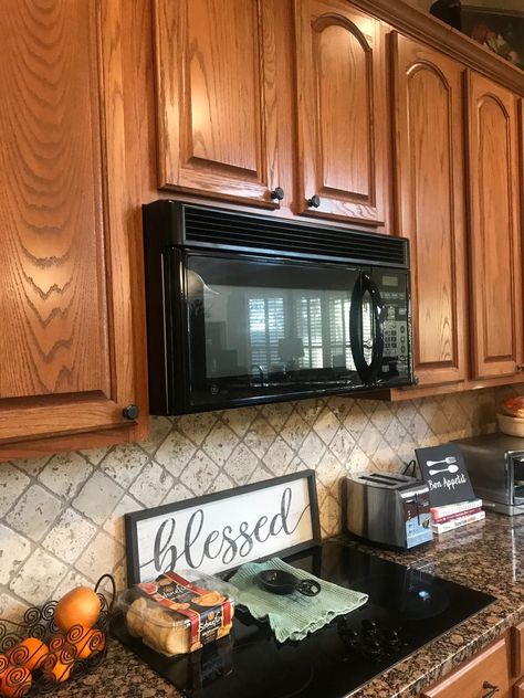 Should I Paint My Oak Cabinets or Keep them Stained? A Questionnaire Kitchen Cabinet Update, Kitchen With Oak Cabinets, Staining Oak Cabinets, Oak Kitchen Cabinet, Cabinet Update, Kylie M Interiors, Honey Oak Cabinets, Kitchen Cabinet Color Ideas, Lower Cabinets