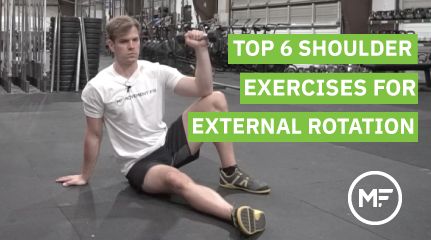 Top 6 Shoulder Exercises for External Rotation - Movement Fix Shoulder External Rotation Exercises, External Rotation Shoulder Exercise, Infraspinatus Muscle, Strengthen Shoulders, Build Shoulders, Shoulder Pain Exercises, Best Shoulder Workout, Strength Program, Shoulder Exercises