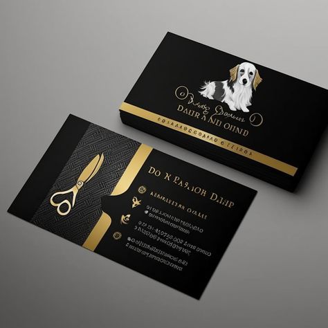 Dog Grooming Business Cards, Grooming Salon Ideas Design, Grooming Business Cards, Groom Room, Grooming Business, Dog Grooming Shop, Art Business Cards, Dog Spa, Cat Hotel