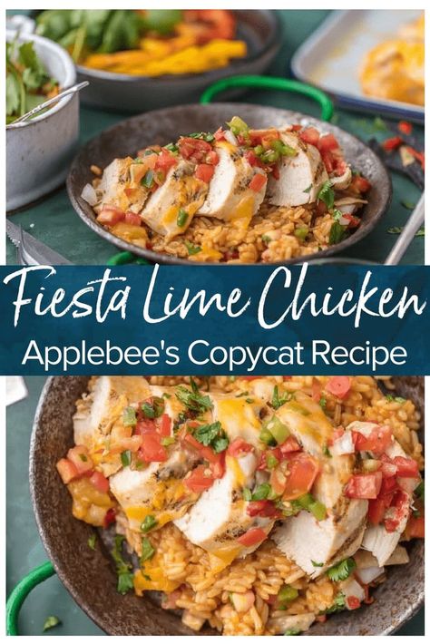 Applebees Recipes, Applebees Copycat Recipes, Fiesta Lime Chicken, Chicken Strip Recipes, Lime Chicken Recipes, Tortilla Strips, Summer Meal, Summer Grilling Recipes, Copykat Recipes