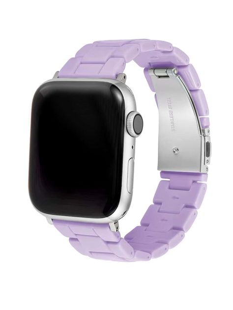 Mauve Purple  Collar  PC   Embellished   Smart Watches & Accs Purple Collar, Mauve Purple, Smart Watches, Samsung Gear Fit, Smartwatch, Watch Bands, Apple Watch, Smart Watch, Stainless Steel