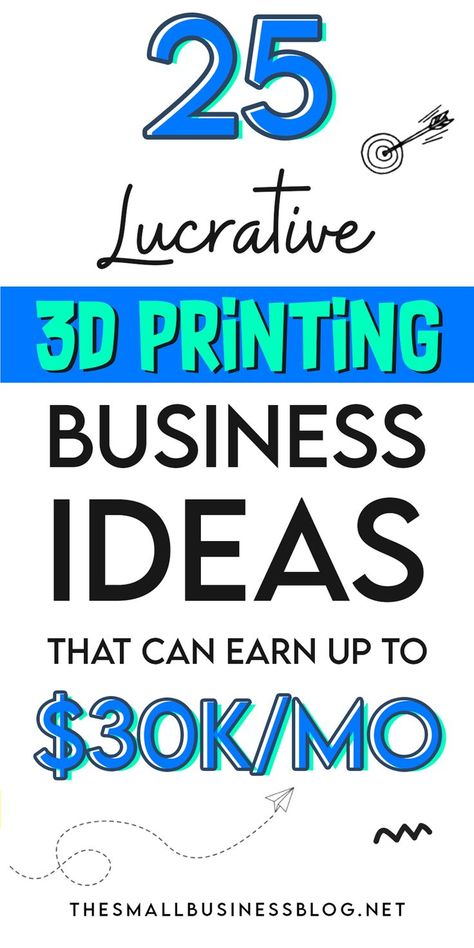 25 Profitable 3D Printing Business Ideas You Can Start Today 3d Printer Business Ideas, Print Business Ideas, Best 3d Printer Ideas, Things To Make With 3d Printer, Useful 3d Printing Ideas, 3 D Printer Projects Ideas, 3d Print Business, 3d Printing Business Ideas, 3d Printing Ideas Projects