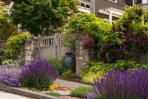 Add Curb Appeal With a Hellstrip Garden - This Old House Replace Lawn, Add Curb Appeal, Front Yard Design, Easy Care Plants, Raised Planter, Garden Route, Front Lawn, Rain Garden, Garden Pathway